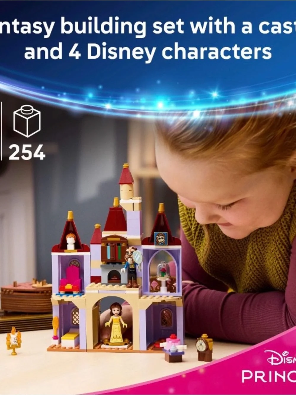 NWT Disney Princess Belle & the Beast’s Enchanted Castle 43289